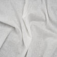 Cotton and Linen Woven - White - Famous Australian Famous Australian Designer Deadstock