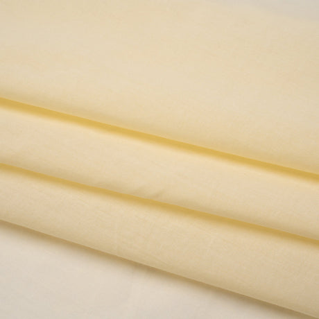 Cotton Voile - Yellowed Parchment - Famous Australian Designer Deadstock