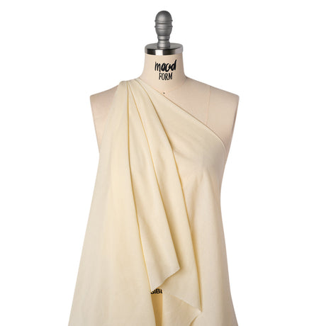 Cotton Voile - Yellowed Parchment - Famous Australian Designer Deadstock