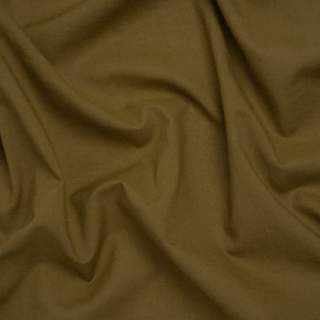 Cotton Voile Lining - Khaki - Famous Australian Designer Deadstock