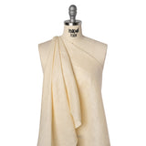 Lightweight Linen Woven - Pale Wheat - Famous Australian Designer Deadstock