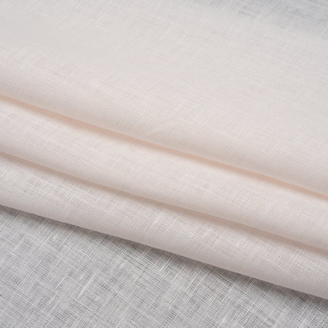 Lightweight Linen Woven - Pale Pink - Famous Australian Designer Deadstock