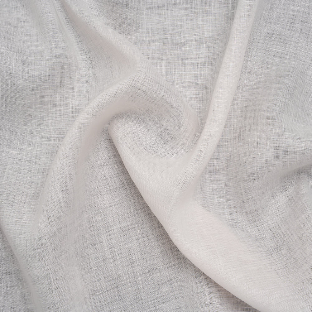Lightweight Linen Woven - Pale Pink - Famous Australian Designer Deadstock