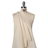 Cotton Voile Lining - Natural Beige - Famous Australian Designer Deadstock