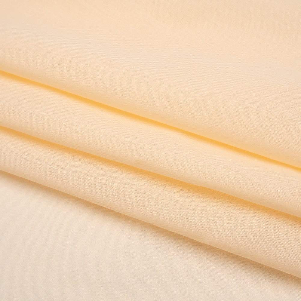 Cotton Voile Lining - Apricot Sherbet - Famous Australian Designer Deadstock