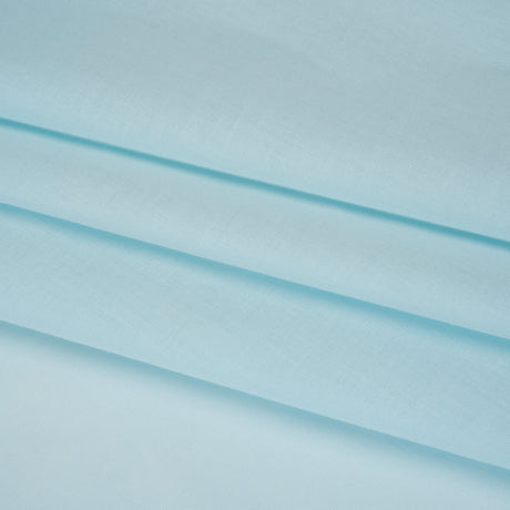 Cotton Voile Lining - Spun Sugar Blue - Famous Australian Designer Deadstock