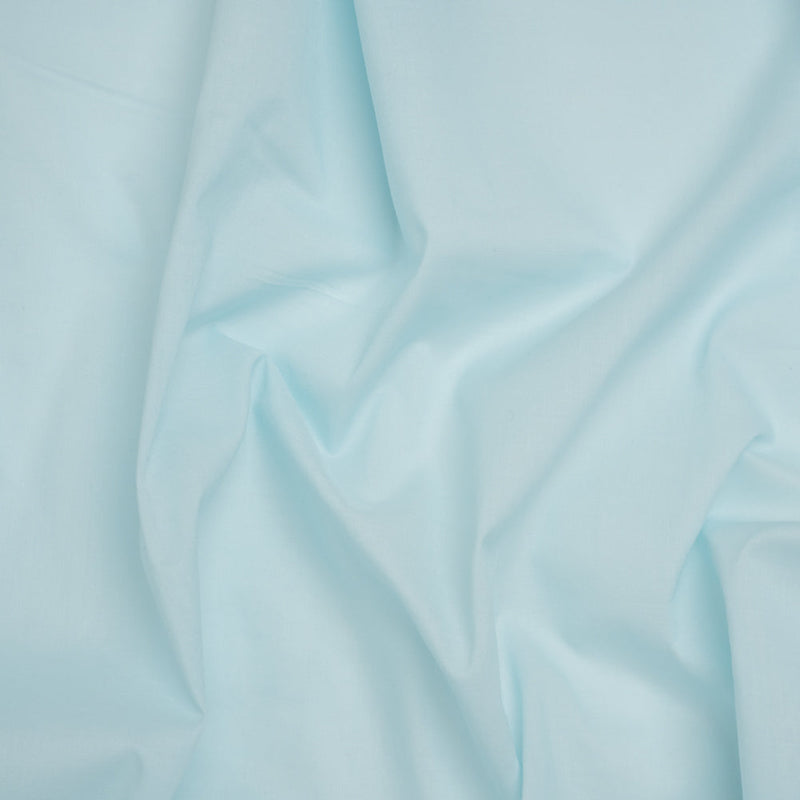 Cotton Voile Lining - Spun Sugar Blue - Famous Australian Designer Deadstock
