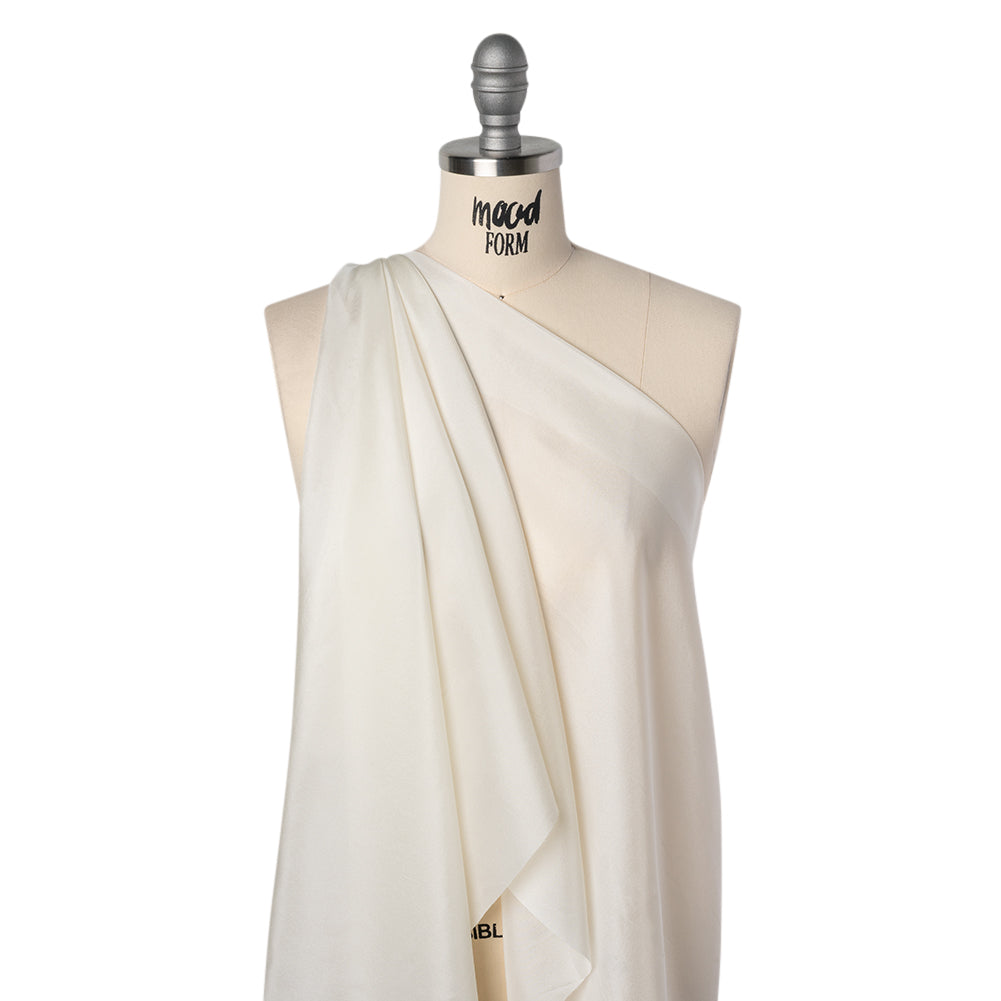China Silk/Habotai - Ivory - Famous Australian Designer Deadstock