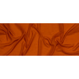 China Silk/Habotai - Pumpkin Orange - Famous Australian Designer Deadstock