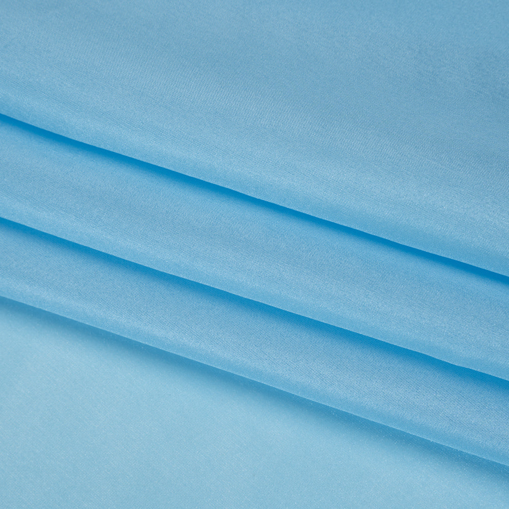China Silk/Habotai - Sky Blue - Famous Australian Designer Deadstock