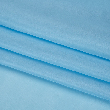 China Silk/Habotai - Sky Blue - Famous Australian Designer Deadstock
