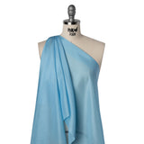 China Silk/Habotai - Sky Blue - Famous Australian Designer Deadstock