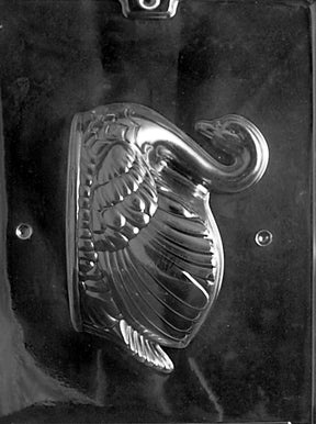 3D Medium Swan Chocolate Mold - Side A