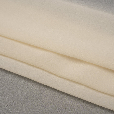 Viscose Georgette - Buff - Famous Australian Designer Deadstock