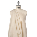 Textured Cotton Voile - Light Beige - Famous Australian Designer Deadstock