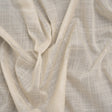 Textured Cotton Voile - Light Beige - Famous Australian Designer Deadstock