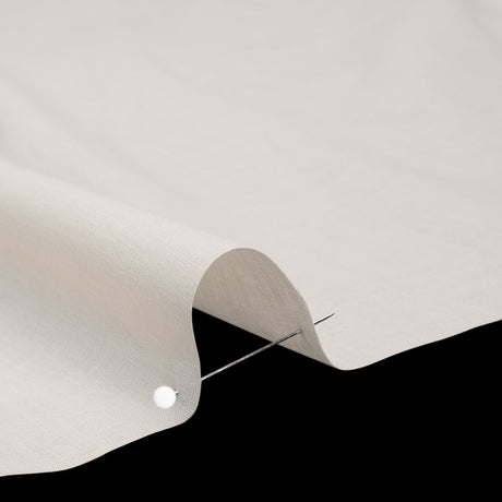 Cotton Voile Lining - Soft Cream - Famous Australian Designer Deadstock
