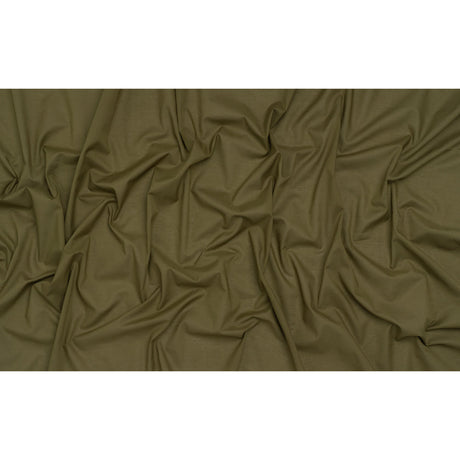 Cotton Voile Lining - Olive Green - Famous Australian Designer Deadstock