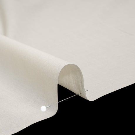 Cotton Voile Lining - Ivory - Famous Australian Designer Deadstock