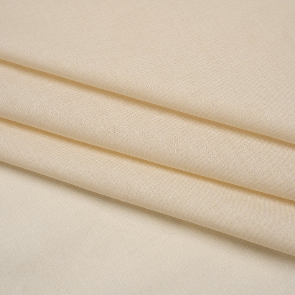 Cotton Voile Lining - Buff - Famous Australian Designer Deadstock