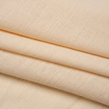 Textured Cotton Woven - Pale Peach - Famous Australian Designer Deadstock