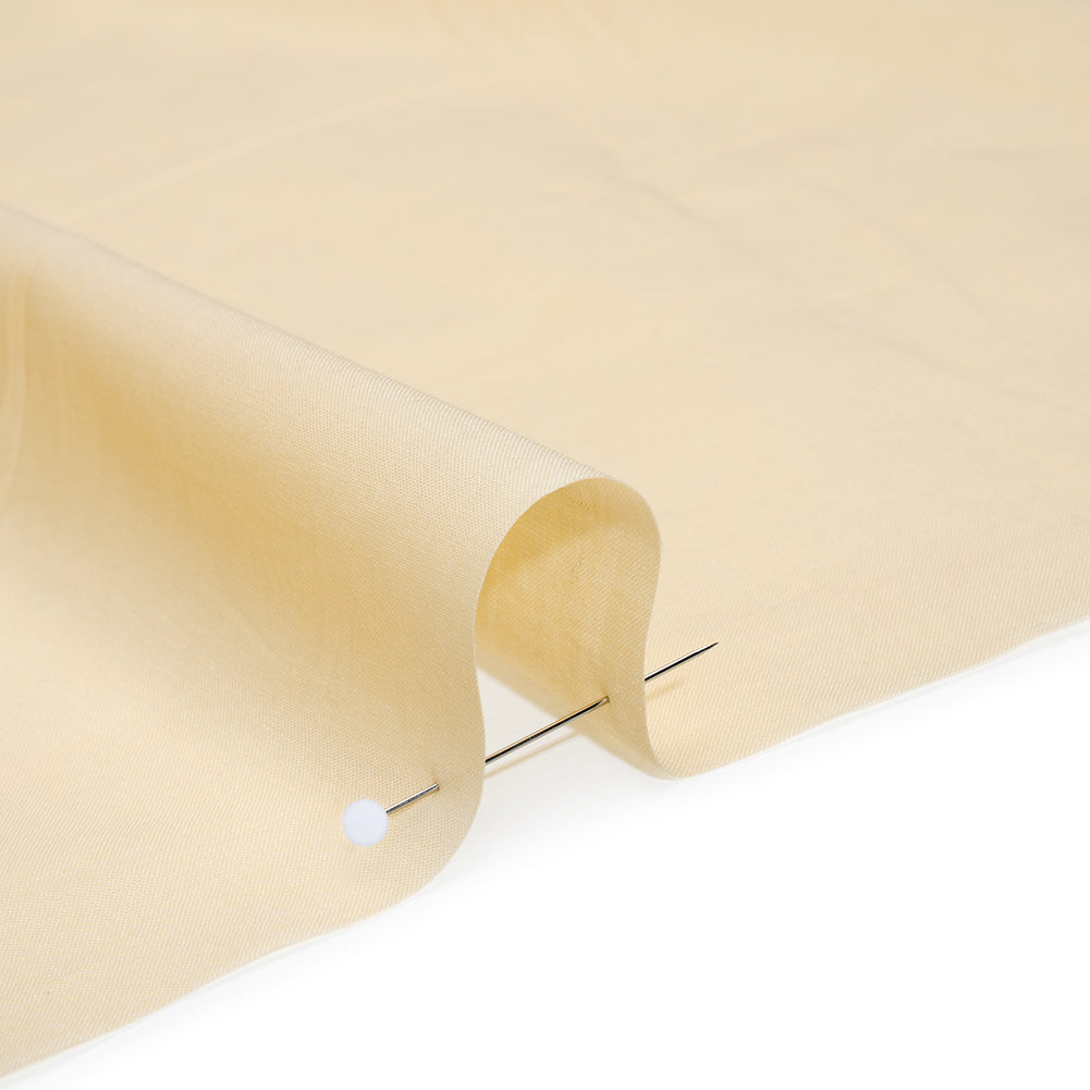 Cotton Voile Lining - Straw - Famous Australian Designer Deadstock