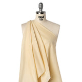 Cotton Voile Lining - Straw - Famous Australian Designer Deadstock