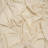 Stretch Polyester Jersey - Buttercream - Famous Australian Designer Deadstock