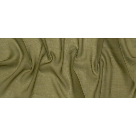 Lightweight Ramie Woven - Leaf Green - Famous Australian Designer Deadstock