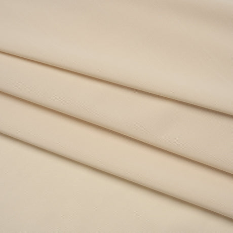 Stretch Polyester Jersey - White Smoke - Famous Australian Designer Deadstock