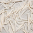 Stretch Polyester Jersey - Cream - Famous Australian Designer Deadstock