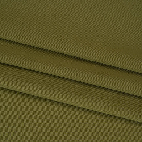 Stretch Polyester Jersey - Basil Green - Famous Australian Designer Deadstock