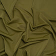 Stretch Polyester Jersey - Basil Green - Famous Australian Designer Deadstock