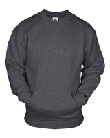 Badger Unisex Pocket Crewneck Sweatshirt