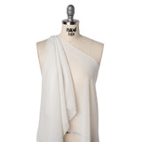 Viscose Georgette - Off White - Famous Australian Designer Deadstock