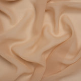 Viscose Georgette - Nude - Famous Australian Designer Deadstock