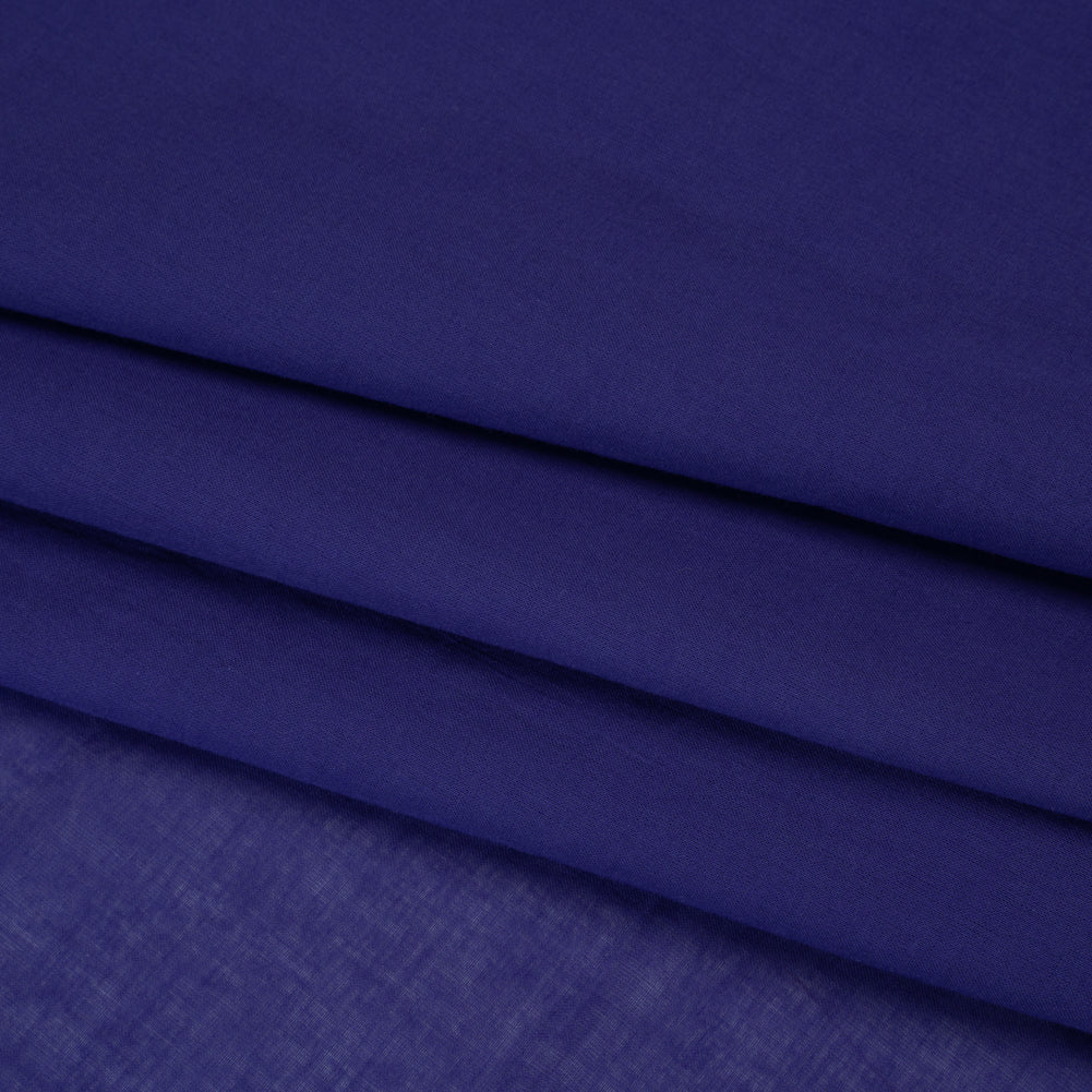 Cotton Voile Lining - Ultramarine Blue - Famous Australian Designer Deadstock