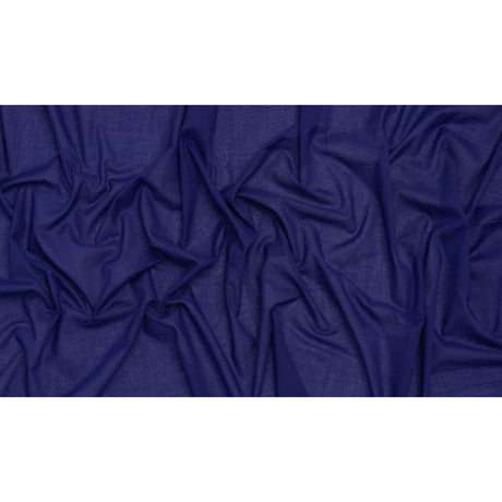 Cotton Voile Lining - Ultramarine Blue - Famous Australian Designer Deadstock