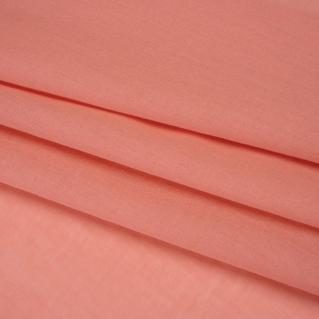 Cotton Voile Lining - Guava Pink - Famous Australian Designer Deadstock