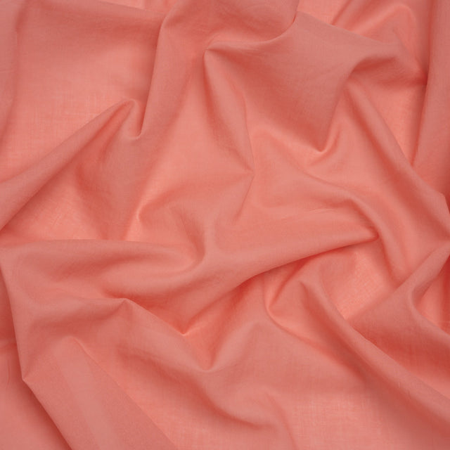 Cotton Voile Lining - Guava Pink - Famous Australian Designer Deadstock