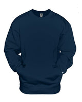 Badger Unisex Pocket Crewneck Sweatshirt