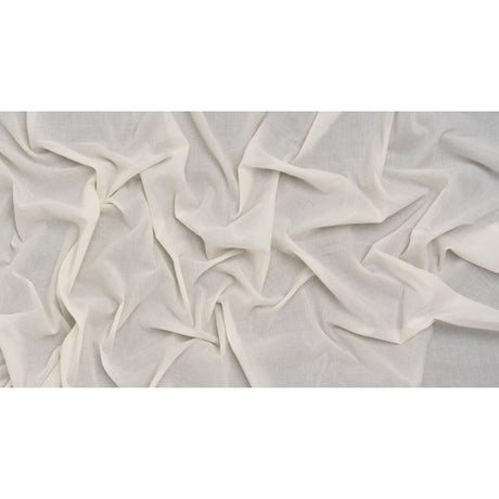 Cotton Voile Lining - Pearl White - Famous Australian Designer Deadstock