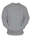 Badger Unisex Pocket Crewneck Sweatshirt