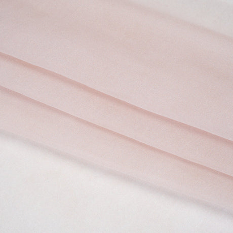 Cotton and Silk Voile - Dusty Lilac - Famous Australian Designer Deadstock