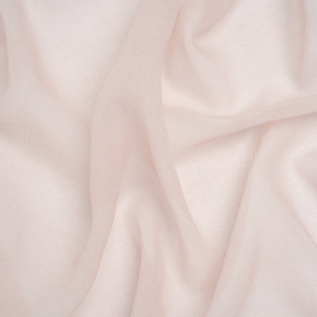 Cotton and Silk Voile - Dusty Lilac - Famous Australian Designer Deadstock