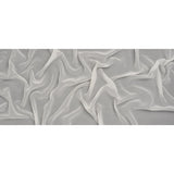 Cotton and Silk Voile - Pelican White - Famous Australian Designer Deadstock