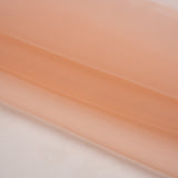 Silk Organza - Peach - Famous Australian Designer Deadstock