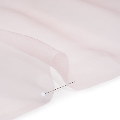 Silk Organza - Pastel Pink - Famous Australian Designer Deadstock