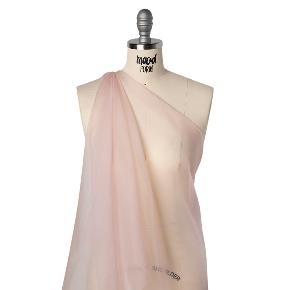 Silk Organza - Pastel Pink - Famous Australian Designer Deadstock