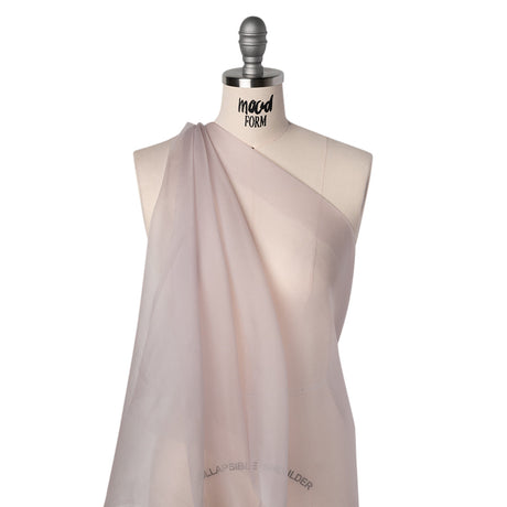Silk Organza - Dusty Lilac - Famous Australian Designer Deadstock